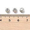 SHEGRACE Brass Textured Round Beads XGRPCU672-298P-3