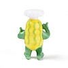 Handmade Lampwork Cartoon Chef Display Decorations LAMP-T025-12D-2