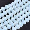 Glass Beads Strands EGLA-A034-J8mm-D06-3