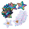 24Pcs 2 Colors Polyester Heat Transfer Vinyl Sheets PATC-TA0001-16-2