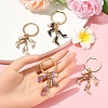 Alloy Enamel Keychain KEYC-YW00172-01-5