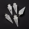 Natural Quartz Crystal Pendants G-K311-47I-3