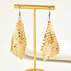 Fashionable Geometric Alloy Rectangle Dangle Earrings HF4602-3