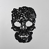 Polyester Skull DIY-WH0622-377A-1