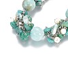 Natural Amazonite Beads Bracelets BJEW-JB04161-2