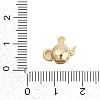 Brass Charms ZIRC-P122-02G-3