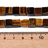 Natural Tiger Eye Beads Strands G-T139-8x8-29A-5