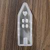 House Shape DIY Display Decoration Silicone Molds DIY-K073-08B-2