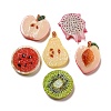 Imitation Fruit Resin Decoden Cabochons CRES-R199-03-1