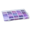150G 15 Styles Baking Paint Glass Seed Beads SEED-FS0001-31B-6