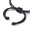 Adjustable Nylon Thread Braided Bead Bracelets BJEW-JB10079-05-3