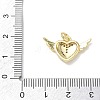 Brass with Crystal Rhinestone Pendants RB-CBA6830-05G-02-3