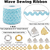 1 Strand Wave Bending Fringe Trim FIND-GF0006-65H-2