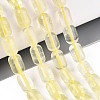 Natural Lemon Quartz(Heated) Beads Strands G-G980-52A-1