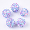 Acrylic Beads SACR-T345-01B-16-1