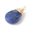 Natural & Synthetic Gemstone Pendants PALLOY-JF00754-4