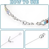 600Pcs 304 Stainless Steel Bead Tips STAS-PH0005-84-2