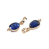 Natural Lapis Lazuli Faceted Pendans X-KK-L218-004G-08-2