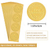 Self Adhesive Gold Foil Embossed Stickers DIY-WH0211-218-2