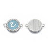 Alloy Enamel Links Connectors LS-ENAM-TAC0003-01S-06U-1