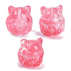 Transparent Spray Paint Glass Beads X1-GLAA-H035-01H-1