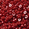 Opaque Colours Glass Seed Beads SEED-E001-P3x6mm-13-3