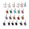 Natural & Synthetic Gemstone Pendants G-D469-01P-1