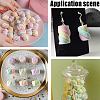 18Pcs Resin Artificial Marshmallow Model DIY-SC0030-89-6