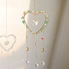 Aventurine Crystal Glass Sun Catcher Pendant PW-WG1FEFC-05-1