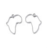 Non-Tarnish Africa Map 201 Stainless Steel Connector Charms STAS-T063-168P-3