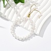 Long-Lasting Plated Brass Beads Slider Bracelets for Women BJEW-K268-04G-2