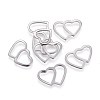 Valentine's Day 304 Stainless Steel Linking Rings STAS-L238-071P-1