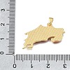 Brass Enamel Pendants KK-C263-30A-G-3