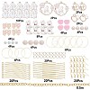 Rabbit Theme Dangle Earring DIY Making Kit DIY-SC0017-56-2