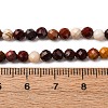 Natural Mookaite Beads Strands X-G-D320-A05-4mm-5