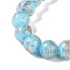 Handmade Gold Sand Lampwork Beads LAMP-Z009-01H-4