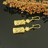 Brass Hollow Hoop Earrings FS-WG6ED3E-03-1