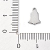 Anti-Tarnish 304 Stainless Steel Charms STAS-R003-01P-07-3