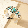 Alloy Cuff Bangles for Women WGC807D-02-1