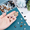 3Bags 3 Colors  Transparent Glass Beads  Segmented Multi-Color Beads GLAA-PH0003-36B-3
