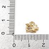 Brass Micro Pave Cubic Zirconia Elephant Charms KK-D409-41G-A-3