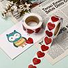 Heart Shaped Stickers Roll DIY-K027-A05-5