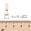 SUPERFINDINGS 20Pcs 2 Styles Eco-Friendly Brass Watch Band Clasps KK-FH0007-11-2