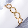 304 Stainless Steel Cuff Bangles for Women LS-BJEW-D306-02G-4