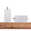 Tarnish Resistant 304 Stainless Steel Big Pendants LS-STAS-I140-19B-S-4