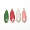 Natural White Jade Big Pendants G-Q502-M-1