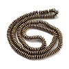 Electroplated Synthetic Non-magnetic Hematite Beads Strands G-P545-A01-01A-2