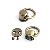 10Pcs Zinc Alloy Side Clip Bag Clasps Accessories PW-WGFC342-06-1