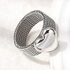 304 Stainless Steel Finger Rings for Women RJEW-K258-11P-2