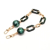 Acrylic Curb Chain Bag Strap FIND-WH0092-26-1